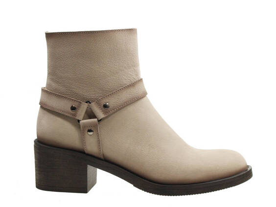 Nessi booties 24695/BEŻ