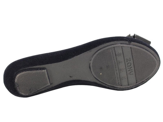 Balerinki Zaxy Pop Flocked II